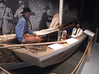 Underground Railroad Exhibit at The Maritime Museum of Sandusky