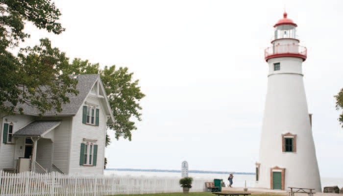 Marblehead Lighthouse in Marblehead, Ohio