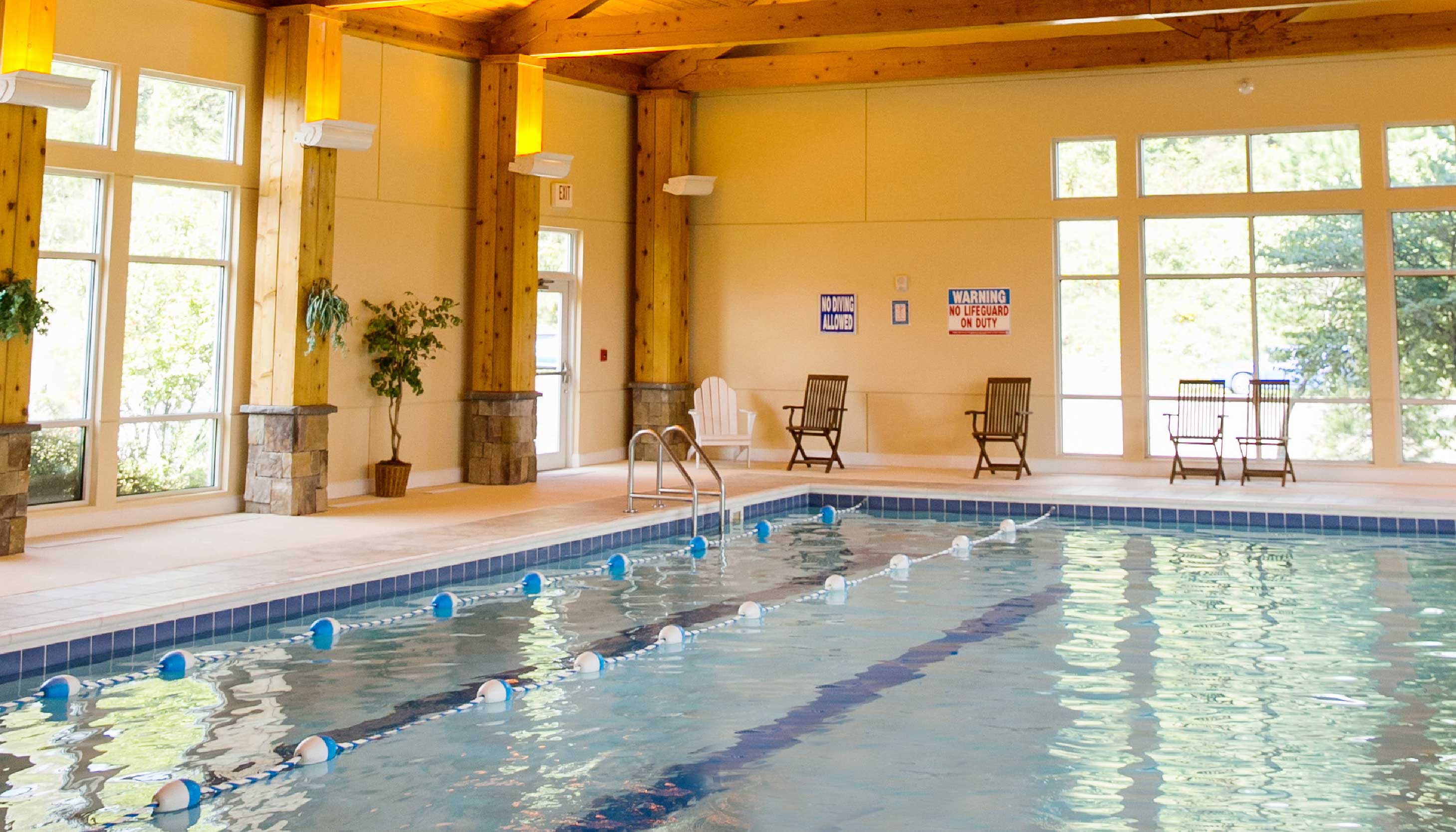 Indoor resident pool at Otterbein Granville