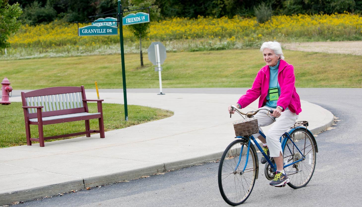 Otterbein Granville resident riding her bike to stay active